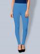 Cotton Ankle Leggings - Baby Blue