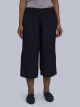 Women's Solid Culottes - Navy