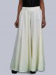 Women's 40 Inch Flared Palazzo - Cream