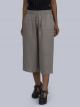Women's Solid Culottes - Grey