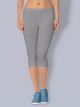 Cotton 3/4th Leggings - Grey