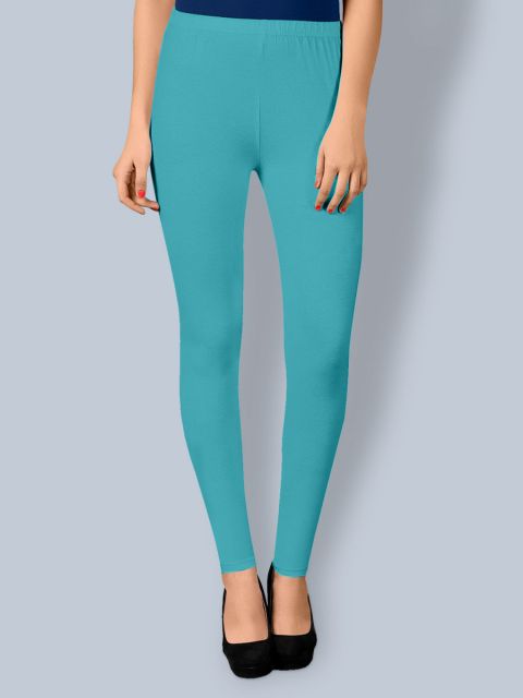 Cotton Ankle Leggings - Beach