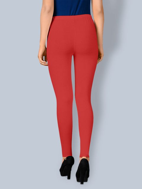 Cotton Ankle Leggings - Cherries