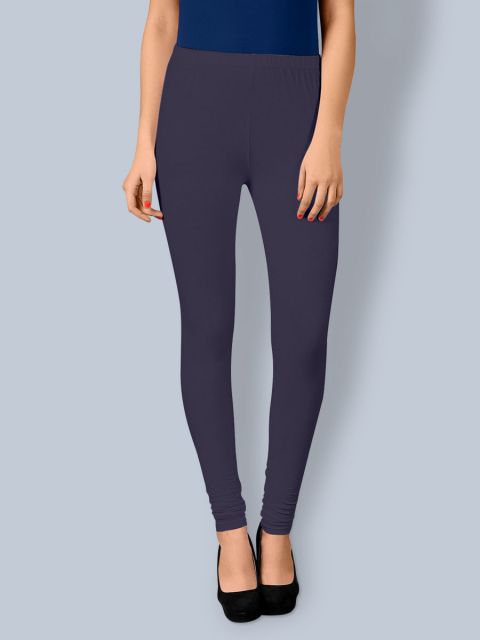 Cotton Chudidar Leggings - Dark Navy