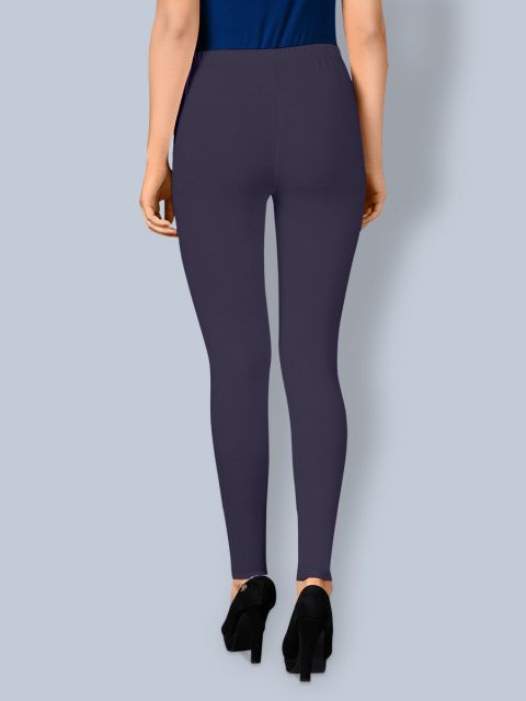 Cotton Ankle Leggings - Dark Navy