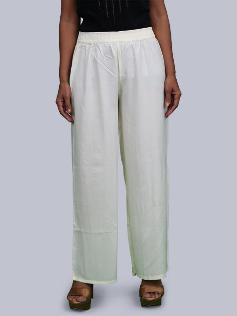 Women's Normal Ghera Palazzo - Cream