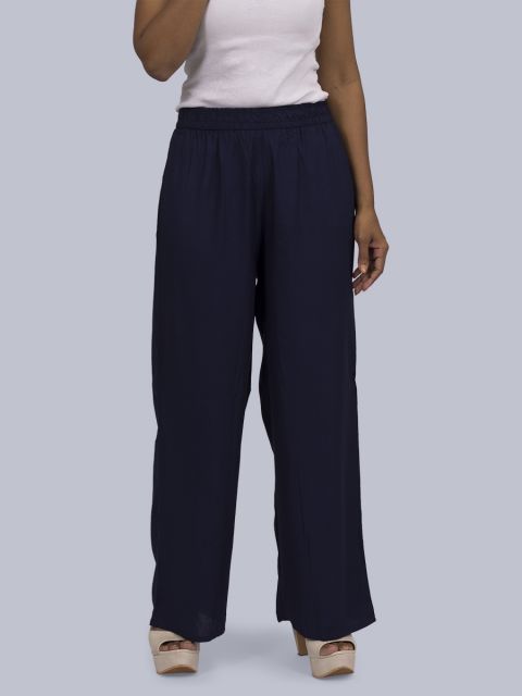 Women's Normal Ghera Palazzo - Navy