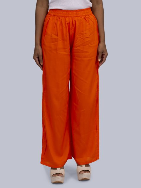 Women's Normal Ghera Palazzo - Orange