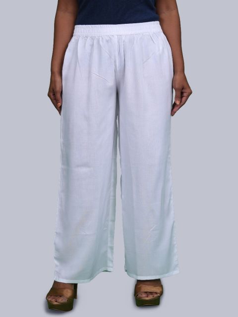 Women's Normal Ghera Palazzo - White