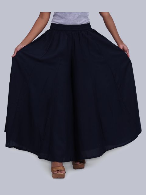 Women's 40 Inch Flared Palazzo - Navy