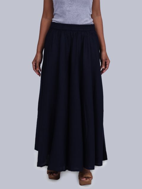 Women's 40 Inch Flared Palazzo - Navy