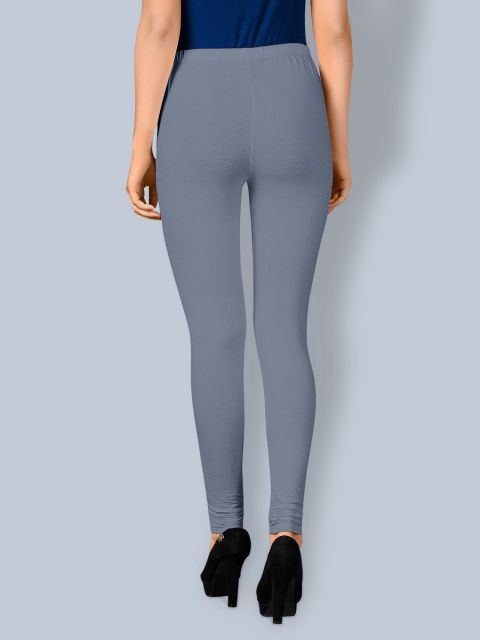 Cotton Chudidar Leggings -Grey Smoke