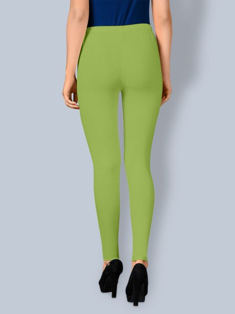 Cotton Ankle Leggings - Guava