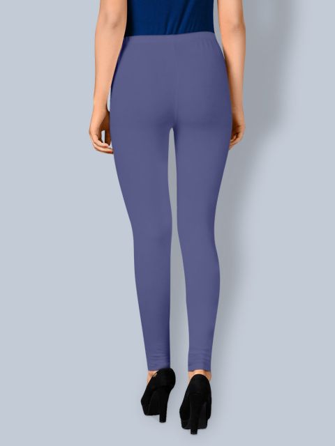 Cotton Chudidar Leggings - Light Navy