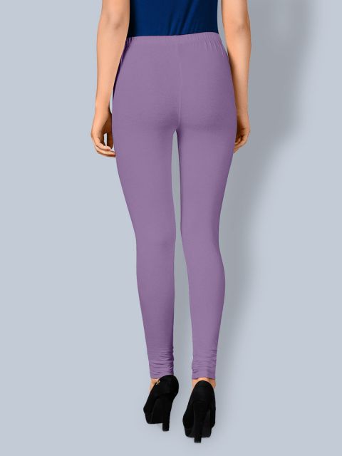 Cotton Chudidar Leggings -Lilac Beauty