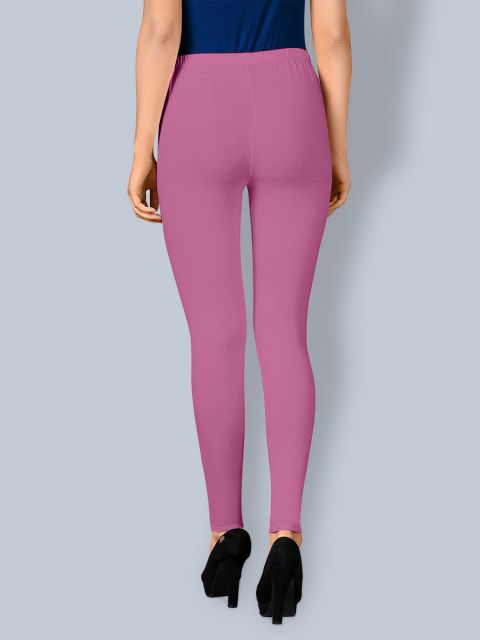 Cotton Ankle Leggings - Lotus