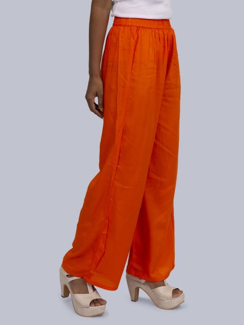 Women's Normal Ghera Palazzo - Orange
