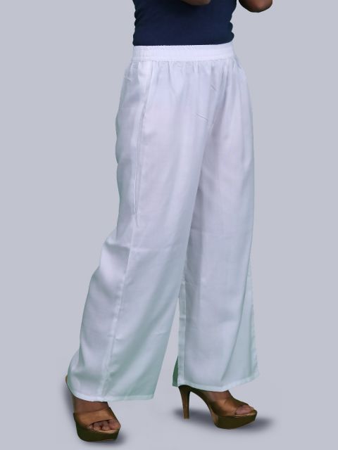 Women's Normal Ghera Palazzo - White