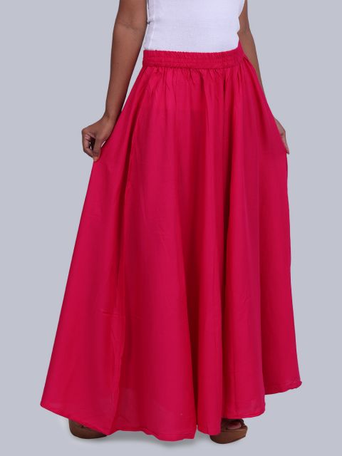 Women's 40 Inch Flared Palazzo - Fuscia