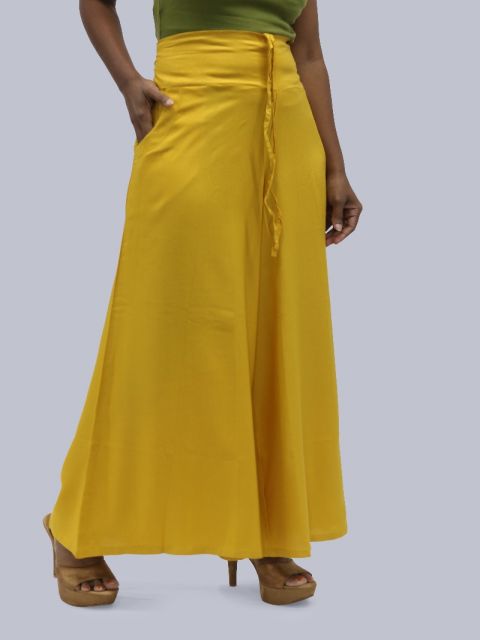 Women's Pocket Broad Belt Palazzo - Mustered