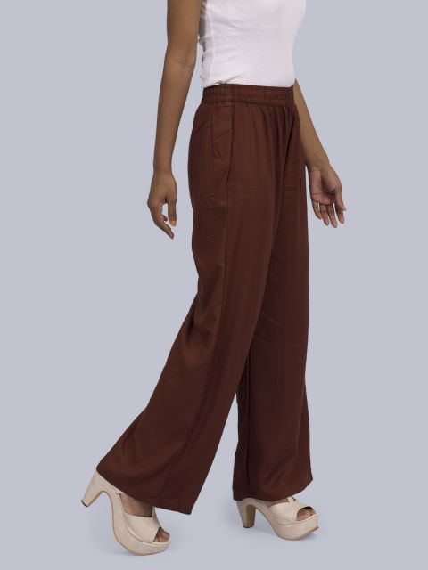 Women's Normal Ghera Palazzo - Brown