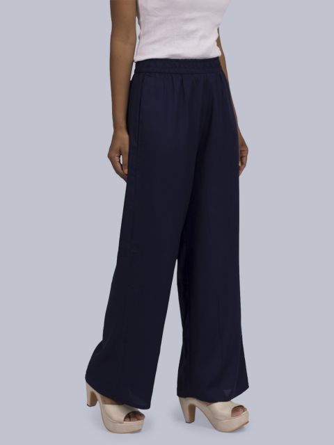 Women's Normal Ghera Palazzo - Navy
